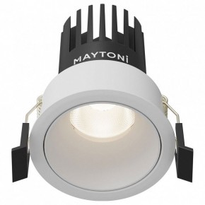 Встраиваемый светильник Maytoni Dip DL115-10W-4K-W в Советском - sovetskiy.ok-mebel.com | фото