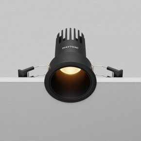 Встраиваемый светильник Maytoni Dip DL116-10W-2.7K-B в Советском - sovetskiy.ok-mebel.com | фото 5