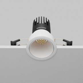 Встраиваемый светильник Maytoni Dip DL116-10W-2.7K-W в Советском - sovetskiy.ok-mebel.com | фото 7