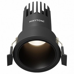 Встраиваемый светильник Maytoni Dip DL116-10W-4K-B в Советском - sovetskiy.ok-mebel.com | фото