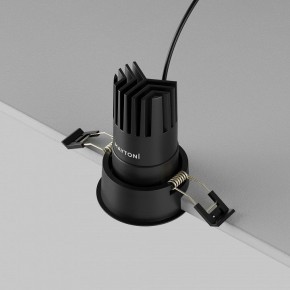 Встраиваемый светильник Maytoni Dip DL116-10W-4K-B в Советском - sovetskiy.ok-mebel.com | фото 6