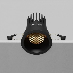 Встраиваемый светильник Maytoni Dip DL117-15W-2.7K-B в Советском - sovetskiy.ok-mebel.com | фото 12