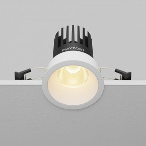 Встраиваемый светильник Maytoni Dip DL117-15W-2.7K-W в Советском - sovetskiy.ok-mebel.com | фото 4