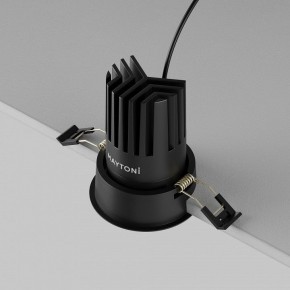 Встраиваемый светильник Maytoni Dip DL117-15W-4K-B в Советском - sovetskiy.ok-mebel.com | фото 5