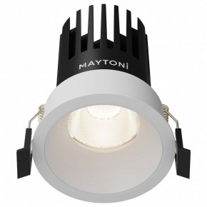 Встраиваемый светильник Maytoni Dip DL117-15W-4K-W в Советском - sovetskiy.ok-mebel.com | фото