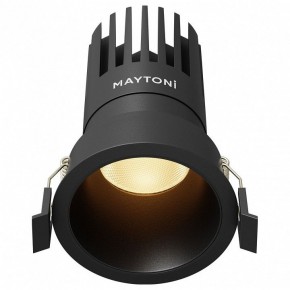 Встраиваемый светильник Maytoni Dip DL118-15W-2.7K-B в Советском - sovetskiy.ok-mebel.com | фото