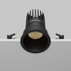 Встраиваемый светильник Maytoni Dip DL118-15W-2.7K-B в Советском - sovetskiy.ok-mebel.com | фото 6