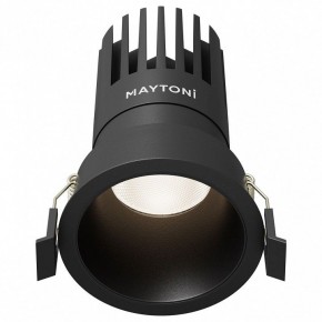 Встраиваемый светильник Maytoni Dip DL118-15W-4K-B в Советском - sovetskiy.ok-mebel.com | фото