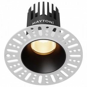 Встраиваемый светильник Maytoni Dip DL119-10W-2.7K-TRS-B в Советском - sovetskiy.ok-mebel.com | фото