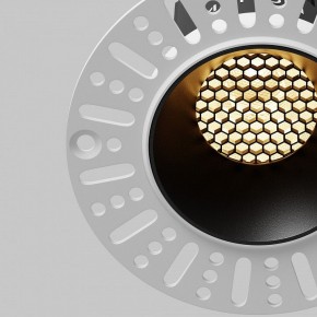 Встраиваемый светильник Maytoni Dip DL119-10W-2.7K-TRS-B в Советском - sovetskiy.ok-mebel.com | фото 12