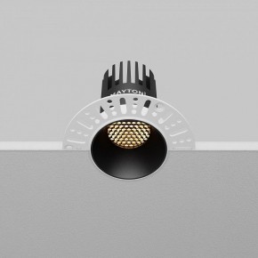 Встраиваемый светильник Maytoni Dip DL119-10W-2.7K-TRS-B в Советском - sovetskiy.ok-mebel.com | фото 7