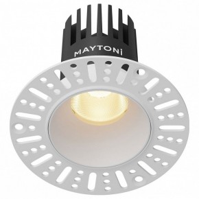 Встраиваемый светильник Maytoni Dip DL119-10W-2.7K-TRS-W в Советском - sovetskiy.ok-mebel.com | фото