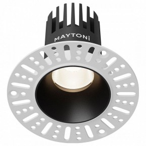 Встраиваемый светильник Maytoni Dip DL119-10W-4K-TRS-B в Советском - sovetskiy.ok-mebel.com | фото
