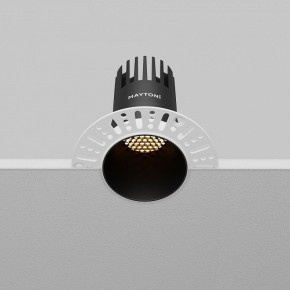 Встраиваемый светильник Maytoni Dip DL120-10W-2.7K-TRS-B в Советском - sovetskiy.ok-mebel.com | фото 7