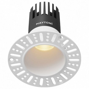 Встраиваемый светильник Maytoni Dip DL120-10W-2.7K-TRS-W в Советском - sovetskiy.ok-mebel.com | фото