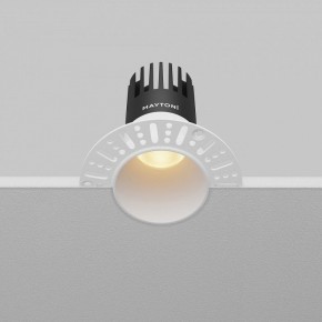 Встраиваемый светильник Maytoni Dip DL120-10W-2.7K-TRS-W в Советском - sovetskiy.ok-mebel.com | фото 6