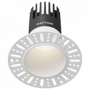Встраиваемый светильник Maytoni Dip DL120-10W-4K-TRS-W в Советском - sovetskiy.ok-mebel.com | фото