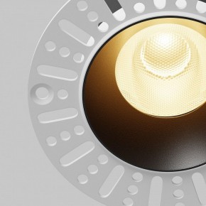 Встраиваемый светильник Maytoni Dip DL121-15W-2.7K-TRS-B в Советском - sovetskiy.ok-mebel.com | фото 11
