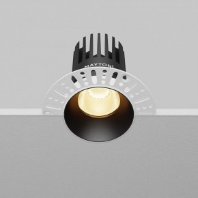 Встраиваемый светильник Maytoni Dip DL121-15W-2.7K-TRS-B в Советском - sovetskiy.ok-mebel.com | фото 5