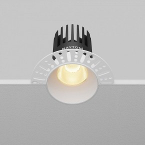 Встраиваемый светильник Maytoni Dip DL121-15W-2.7K-TRS-W в Советском - sovetskiy.ok-mebel.com | фото 5