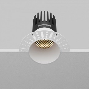 Встраиваемый светильник Maytoni Dip DL122-15W-2.7K-TRS-W в Советском - sovetskiy.ok-mebel.com | фото 7