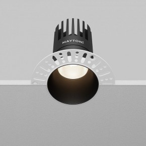 Встраиваемый светильник Maytoni Dip DL122-15W-4K-TRS-B в Советском - sovetskiy.ok-mebel.com | фото 4
