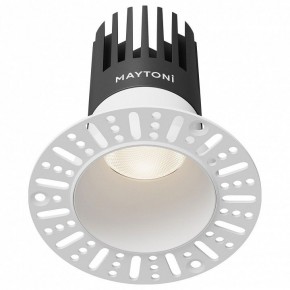 Встраиваемый светильник Maytoni Dip DL122-15W-4K-TRS-W в Советском - sovetskiy.ok-mebel.com | фото