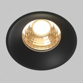 Встраиваемый светильник Maytoni Round DL058-12W2.7K-TRS-B в Советском - sovetskiy.ok-mebel.com | фото 2