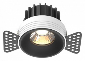 Встраиваемый светильник Maytoni Round DL058-12W3K-TRS-B в Советском - sovetskiy.ok-mebel.com | фото