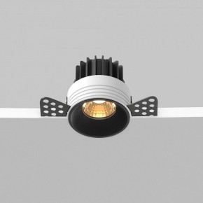 Встраиваемый светильник Maytoni Round DL058-7W2.7K-TRS-B в Советском - sovetskiy.ok-mebel.com | фото 4