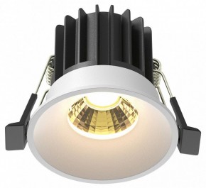 Встраиваемый светильник Maytoni Round DL058-7W2.7K-W в Советском - sovetskiy.ok-mebel.com | фото 2