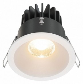 Встраиваемый светильник Maytoni Zoom DL034-01-12W2.7K-W в Советском - sovetskiy.ok-mebel.com | фото