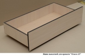 Ящик выкатной для кровати "Ольга-13" в Советском - sovetskiy.ok-mebel.com | фото