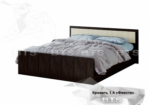 "Фиеста" кровать 1,4м LIGHT в Советском - sovetskiy.ok-mebel.com | фото 1