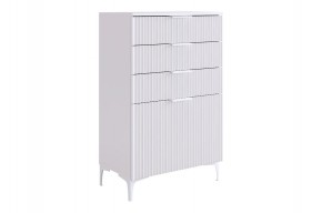 ЗЕФИР Комод (белый муар) в Советском - sovetskiy.ok-mebel.com | фото