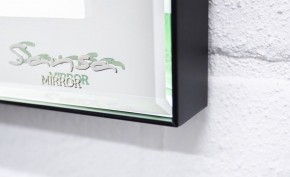Зеркало Even 70 black с подсветкой Sansa (SE1054Z) в Советском - sovetskiy.ok-mebel.com | фото 3