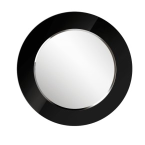Зеркало круглое черный (РМ/02) в Советском - sovetskiy.ok-mebel.com | фото
