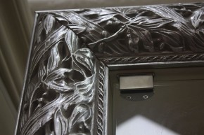 Зеркало Тиффани Premium черная/серебро (ТФСТ-2(П) в Советском - sovetskiy.ok-mebel.com | фото 2